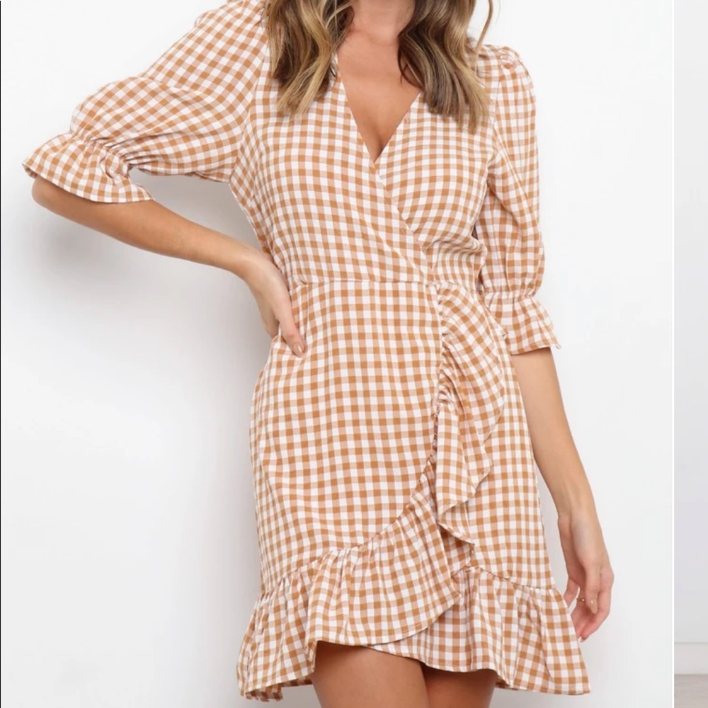 Azure Dress Beige